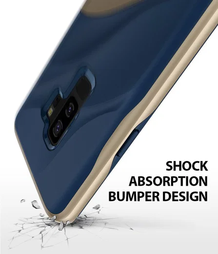 Ringke Wave Hoesje Samsung Galaxy S9 Plus Marina Gold afbeelding 6
