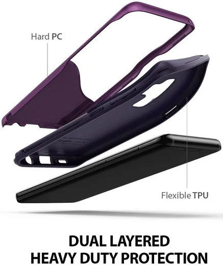 Ringke Wave Hoesje Samsung Galaxy S9 Plus Metallic Purple afbeelding 5