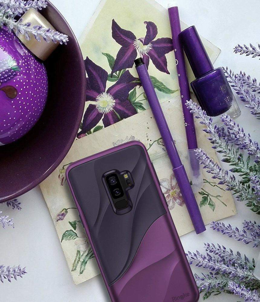 Ringke Wave Hoesje Samsung Galaxy S9 Plus Metallic Purple afbeelding 7