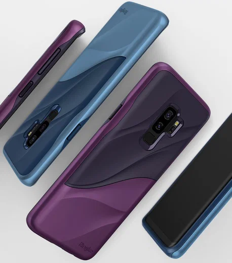 Ringke Wave Hoesje Samsung Galaxy S9 Plus Metallic Purple afbeelding 10