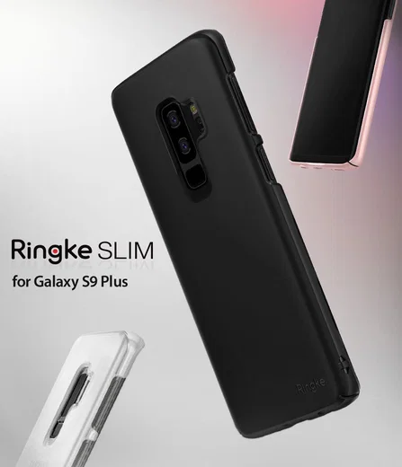 Ringke Slim Samsung Galaxy S9 Plus Ultra Dun Hoesje Frost White afbeelding 2