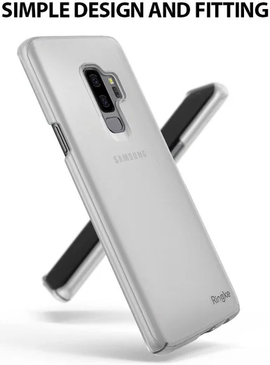 Ringke Slim Samsung Galaxy S9 Plus Ultra Dun Hoesje Frost White afbeelding 8