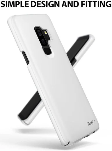 Ringke Slim Samsung Galaxy S9 Plus Ultra Dun Hoesje White afbeelding 9