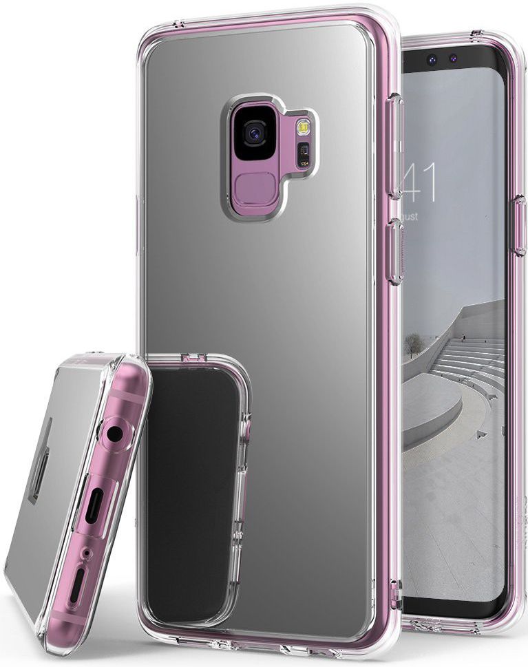 Ringke Mirror Samsung Galaxy S9 Hoesje Silver afbeelding 1