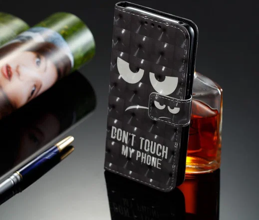 Samsung Galaxy S9 Portemonnee Hoesje Dont Touch afbeelding 9