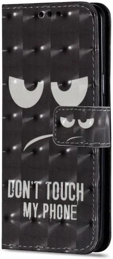 Samsung Galaxy S9 Portemonnee Hoesje Dont Touch afbeelding 1