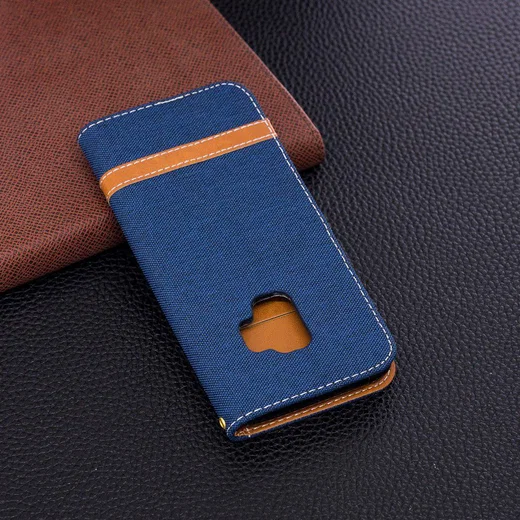 Samsung Galaxy S9 Portemonnee Hoesje Blauw afbeelding 11