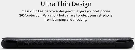 Nillkin Qin Book Samsung Galaxy S9 Hoesje Zwart afbeelding 7