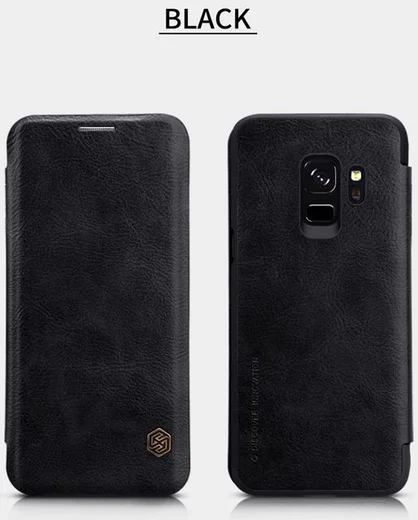 Nillkin Qin Book Samsung Galaxy S9 Hoesje Zwart afbeelding 9