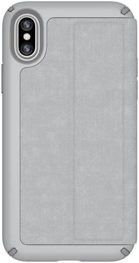 Speck Presidio Booklet Hoesje iPhone X Grijs afbeelding 2
