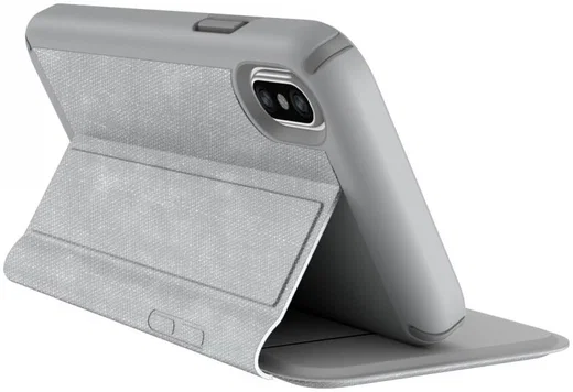 Speck Presidio Booklet Hoesje iPhone X Grijs afbeelding 6
