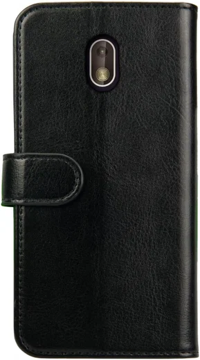 Rosso Element Nokia 1 Hoesje Book Cover Zwart afbeelding 4