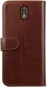 Rosso Element Nokia 1 Hoesje Book Cover Bruin afbeelding 4