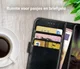 Rosso Element Nokia 6 (2018) Hoesje Book Cover Zwart afbeelding 9
