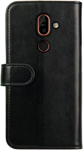 Rosso Element Nokia 7 Plus Hoesje Book Cover Zwart afbeelding 4