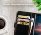 Rosso Element Nokia 8 Sirocco Hoesje Book Cover Zwart afbeelding 8