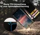 Rosso Element Nokia 8 Sirocco Hoesje Book Cover Zwart afbeelding 5