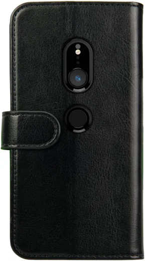 Rosso Element Sony Xperia XZ2 Hoesje Book Cover Zwart afbeelding 4