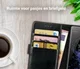Rosso Element Sony Xperia XZ2 Hoesje Book Cover Zwart afbeelding 8