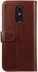 Rosso Element Alcatel 3 Hoesje Book Cover Bruin afbeelding 4