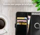 Rosso Element Alcatel 5 Hoesje Book Cover Zwart afbeelding 8