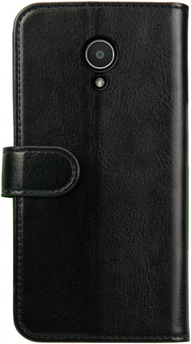 Rosso Element Alcatel 1x Hoesje Book Cover Zwart afbeelding 4