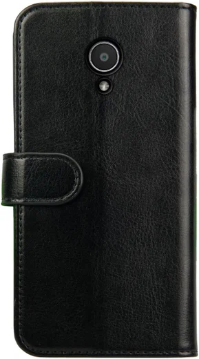 Rosso Element Alcatel 1x Hoesje Book Cover Zwart afbeelding 4