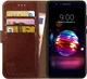 Rosso Element LG K11 Hoesje Book Cover Bruin afbeelding 1