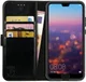 Rosso Element Huawei P20 Hoesje Book Cover Zwart afbeelding 1