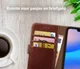 Rosso Element Huawei P20 Lite Hoesje Book Cover Bruin afbeelding 8