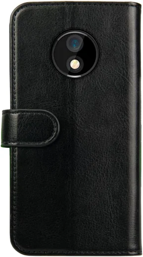 Rosso Element Motorola Moto E5 Hoesje Book Cover Zwart afbeelding 2