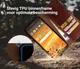 Rosso Element Motorola Moto E5 Plus Hoesje Book Cover Bruin afbeelding 5