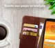 Rosso Element Motorola Moto E5 Plus Hoesje Book Cover Bruin afbeelding 8
