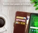 Rosso Element Motorola Moto G6 Hoesje Book Cover Bruin afbeelding 9