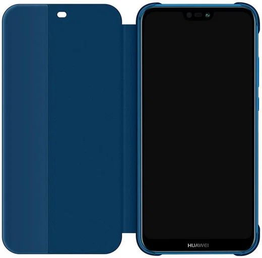 Huawei P20 Lite Originele Flip Cover Blauw afbeelding 1