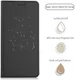 Huawei P20 Flip Hoesje met Kaart Houder Zwart afbeelding 6