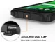 Motorola Moto G6 Hybride Hoesje Donker Blauw afbeelding 4