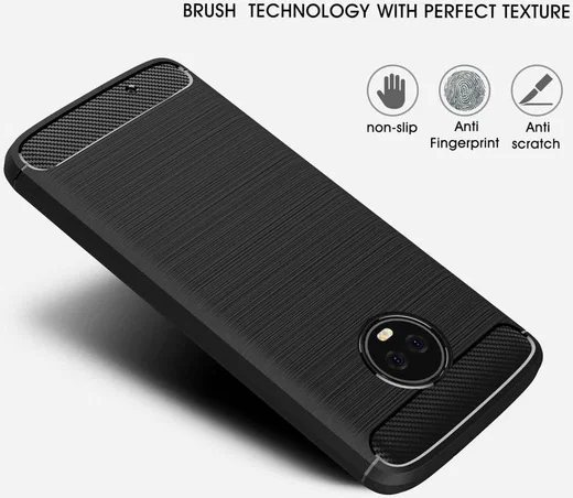 Motorola Moto G6 Geborsteld Hoesje Zwart afbeelding 7