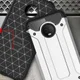 Motorola Moto G6 Plus Hybride Hoesje Zilver afbeelding 3