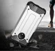 Motorola Moto G6 Plus Hybride Hoesje Zilver afbeelding 6