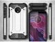 Motorola Moto G6 Plus Hybride Hoesje Zilver afbeelding 7