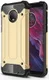 Motorola Moto G6 Plus Hybride Hoesje Goud afbeelding 1