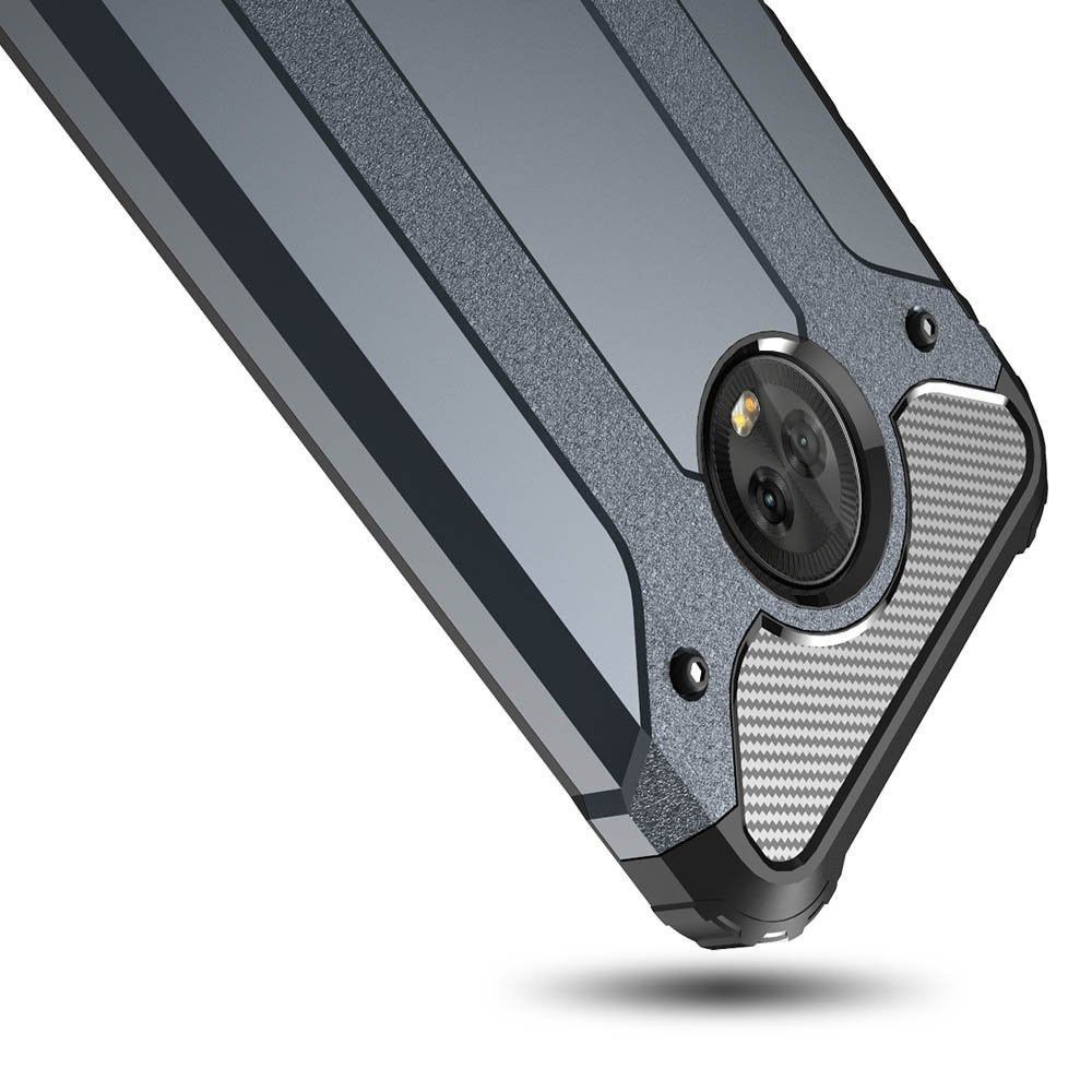 Motorola Moto G6 Plus Hybride Hoesje Goud afbeelding 3