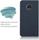 Motorola Moto G6 Plus Flip Hoesje met Kaart Houder Blauw afbeelding 6