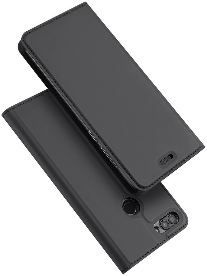 Dux Ducis Premium Book Case Huawei P Smart Hoesje Grijs afbeelding 5