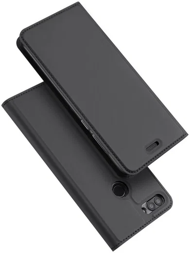 Dux Ducis Premium Book Case Huawei P Smart Hoesje Grijs afbeelding 5