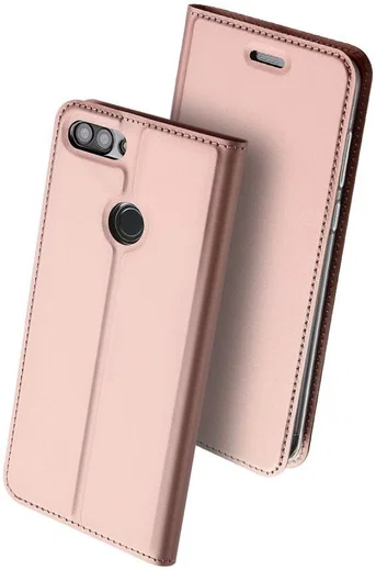 Dux Ducis Premium Book Case Huawei P Smart Hoesje Roze afbeelding 5