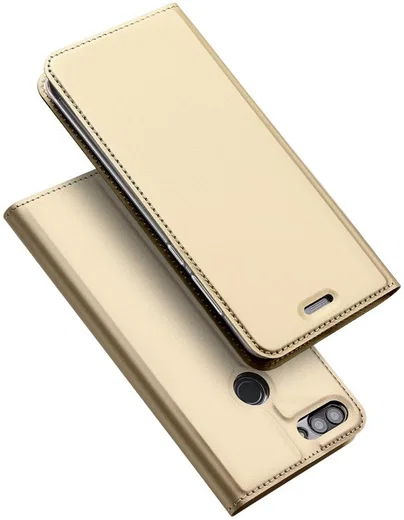 Dux Ducis Skin Pro Series Book Case Huawei P Smart Hoesje Goud afbeelding 2