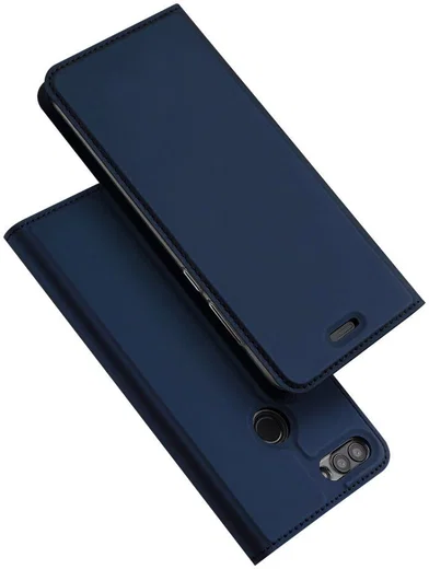 Dux Ducis Premium Book Case Huawei P Smart Hoesje Blauw afbeelding 2