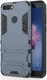 Huawei P Smart Hybride Stand Hoesje Donker Blauw afbeelding 1